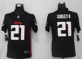 Women Nike Atlanta Falcons 21 Gurley II Black Limited Jersey,baseball caps,new era cap wholesale,wholesale hats